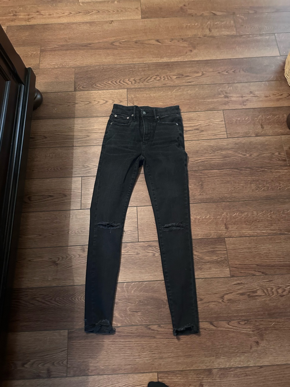 American Eagle Black Stretch Jeggings